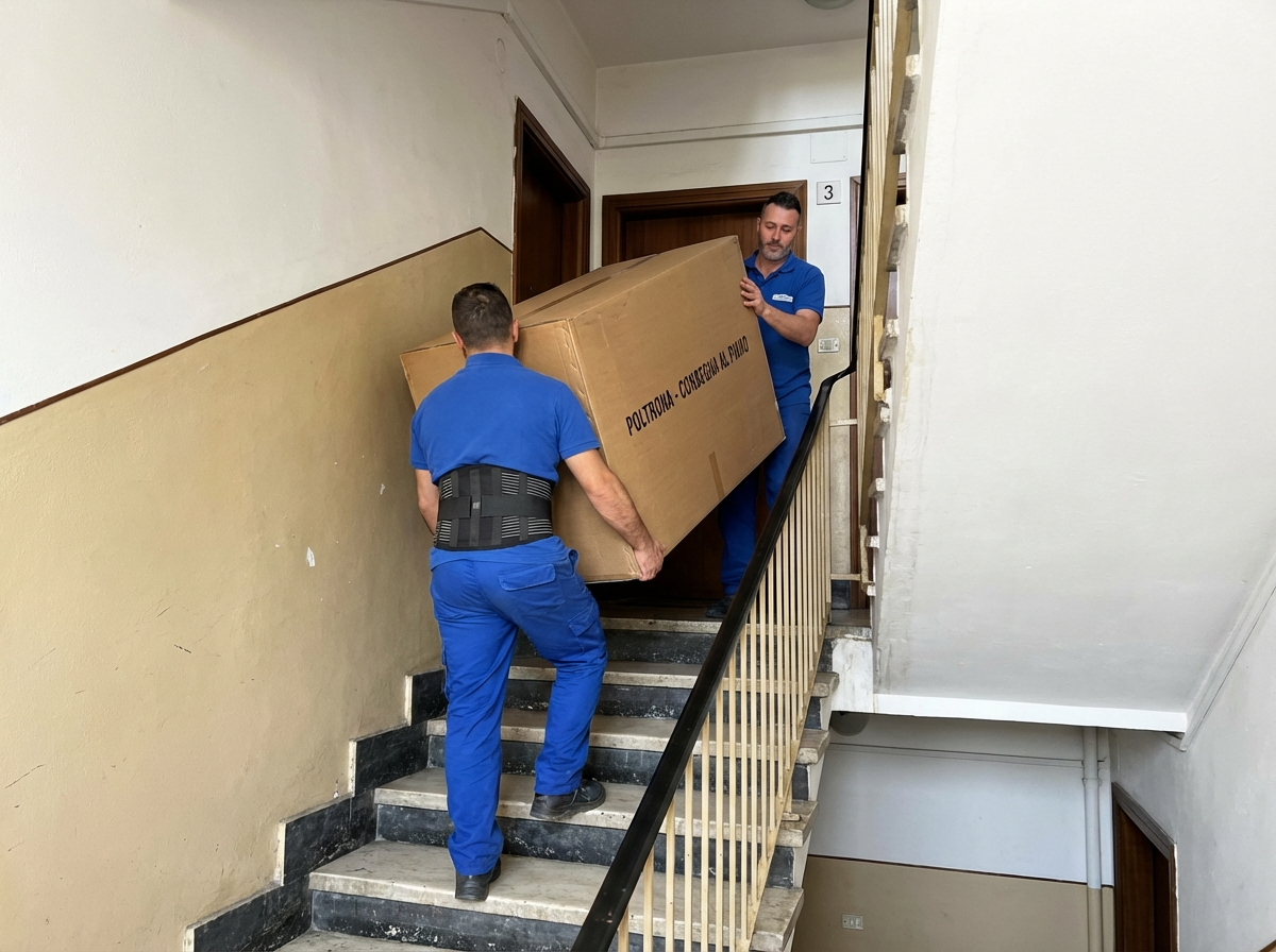 Consegna al piano